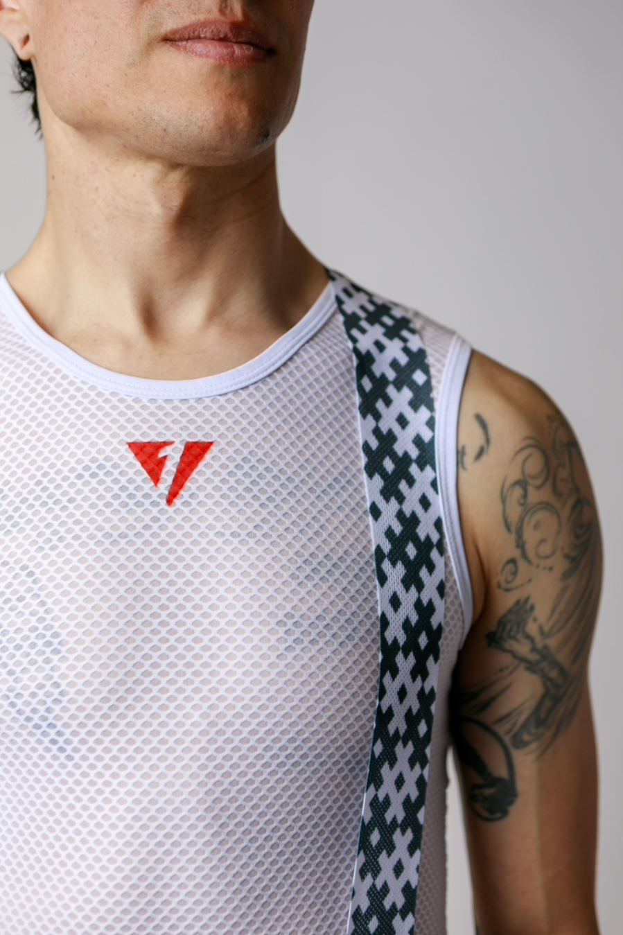 ProSpec Rouleur sleeveless Baselayer | Team Issue | White