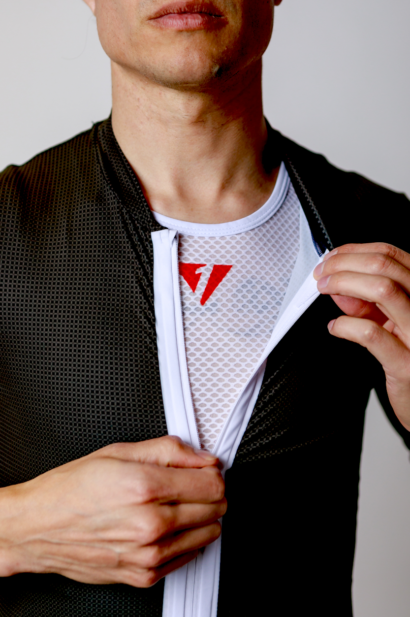 ProSpec Rouleur sleeveless Baselayer | Team Issue | White