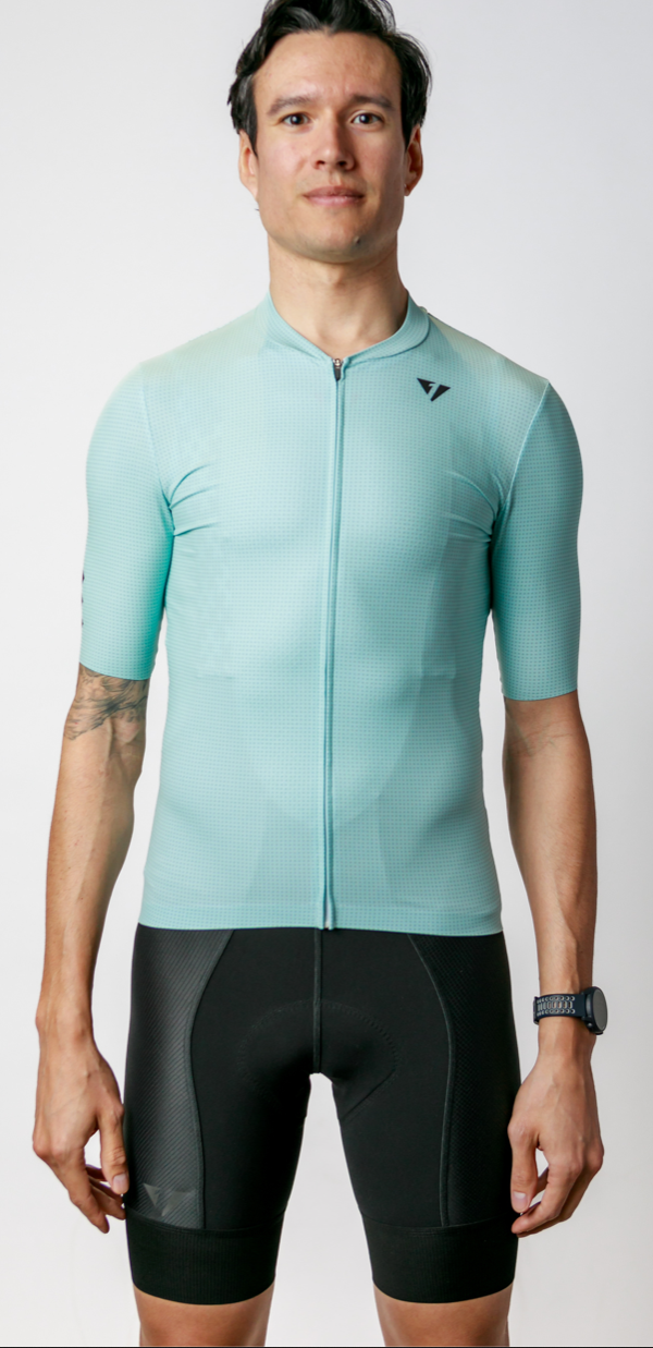 Men's ProSpec Rouleur HZ Jersey | Celeste Green CF