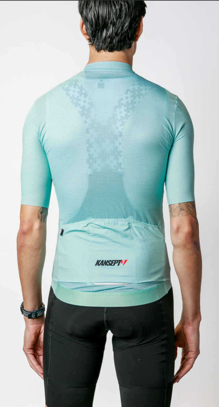 Men's ProSpec Rouleur HZ Jersey | Celeste Green CF