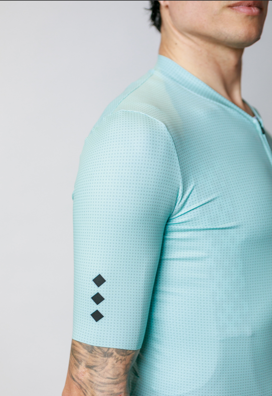 Men's ProSpec Rouleur HZ Jersey | Celeste Green CF