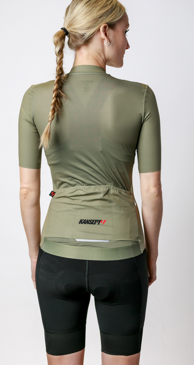 Women's ProSpec Rouleur HZ Jersey | Olive Green CF