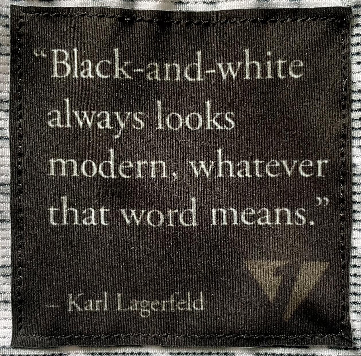 Men's ProSpec Rouleur HZ Jersey | Houndstooth print | Black + White