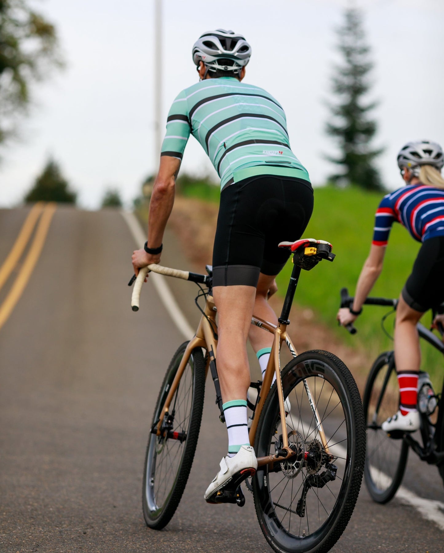 3 PACK ProSpec Rouleur Sock | Squadra Stripes white/celeste/black | 3 pack bundle*