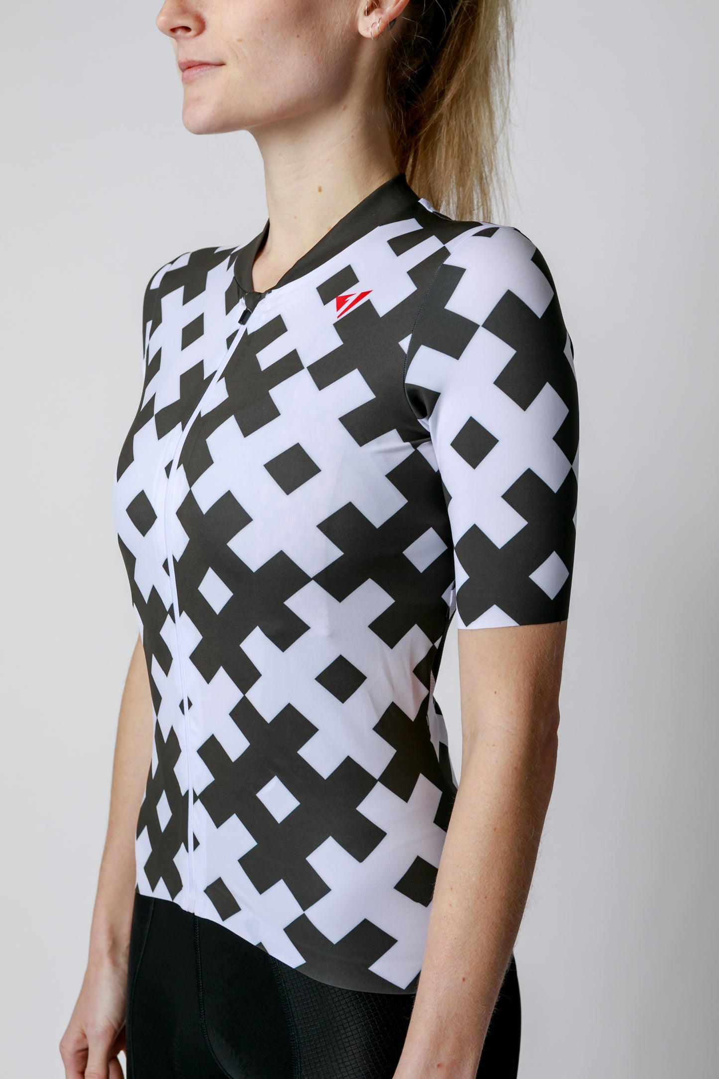 Women's ProSpec Rouleur SZ Jersey | #HashTag Macro | Obsidian Black/White