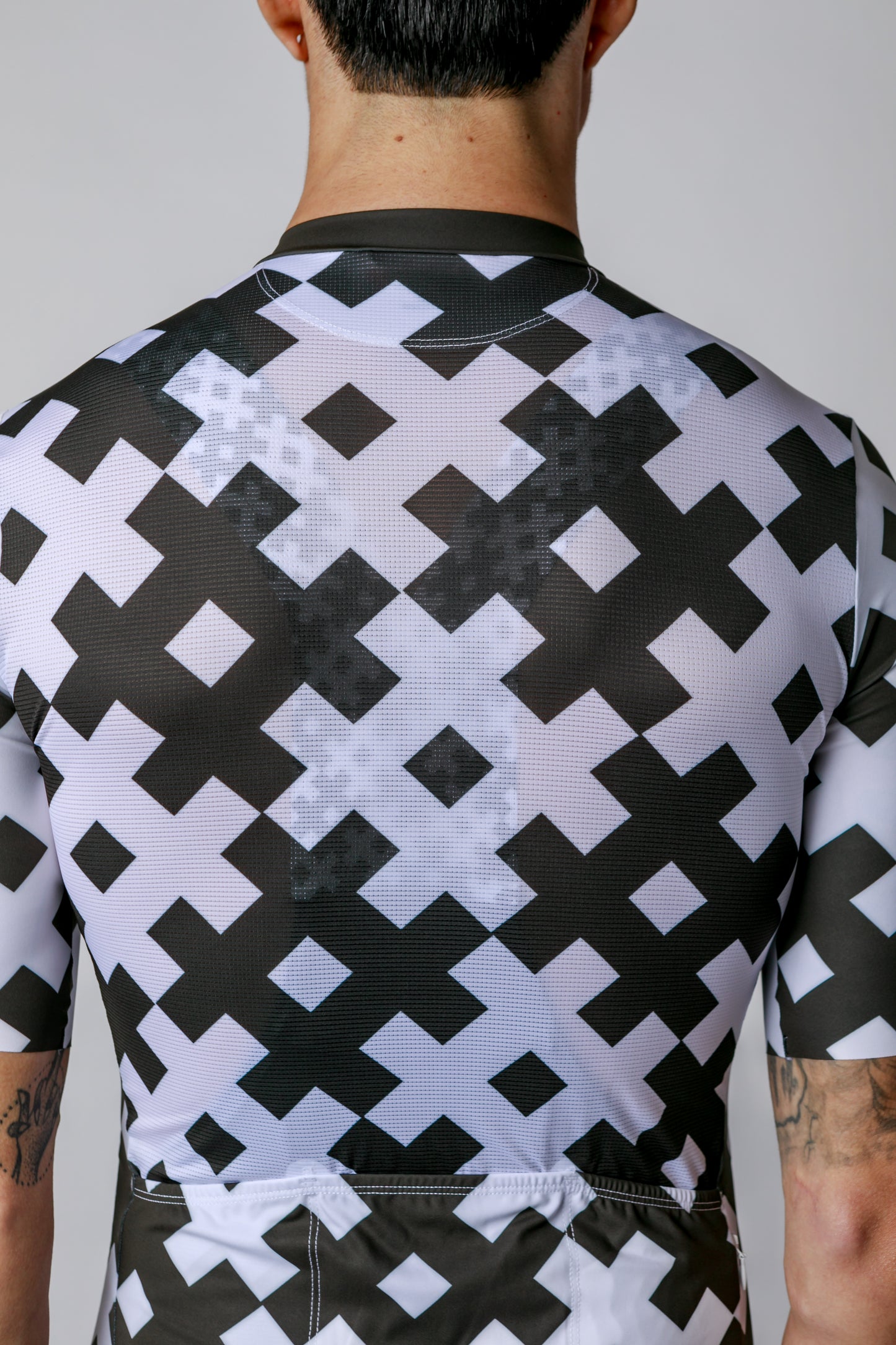 Men's ProSpec Rouleur SZ Jersey | #HashTag MACRO | Obsidian Black/White
