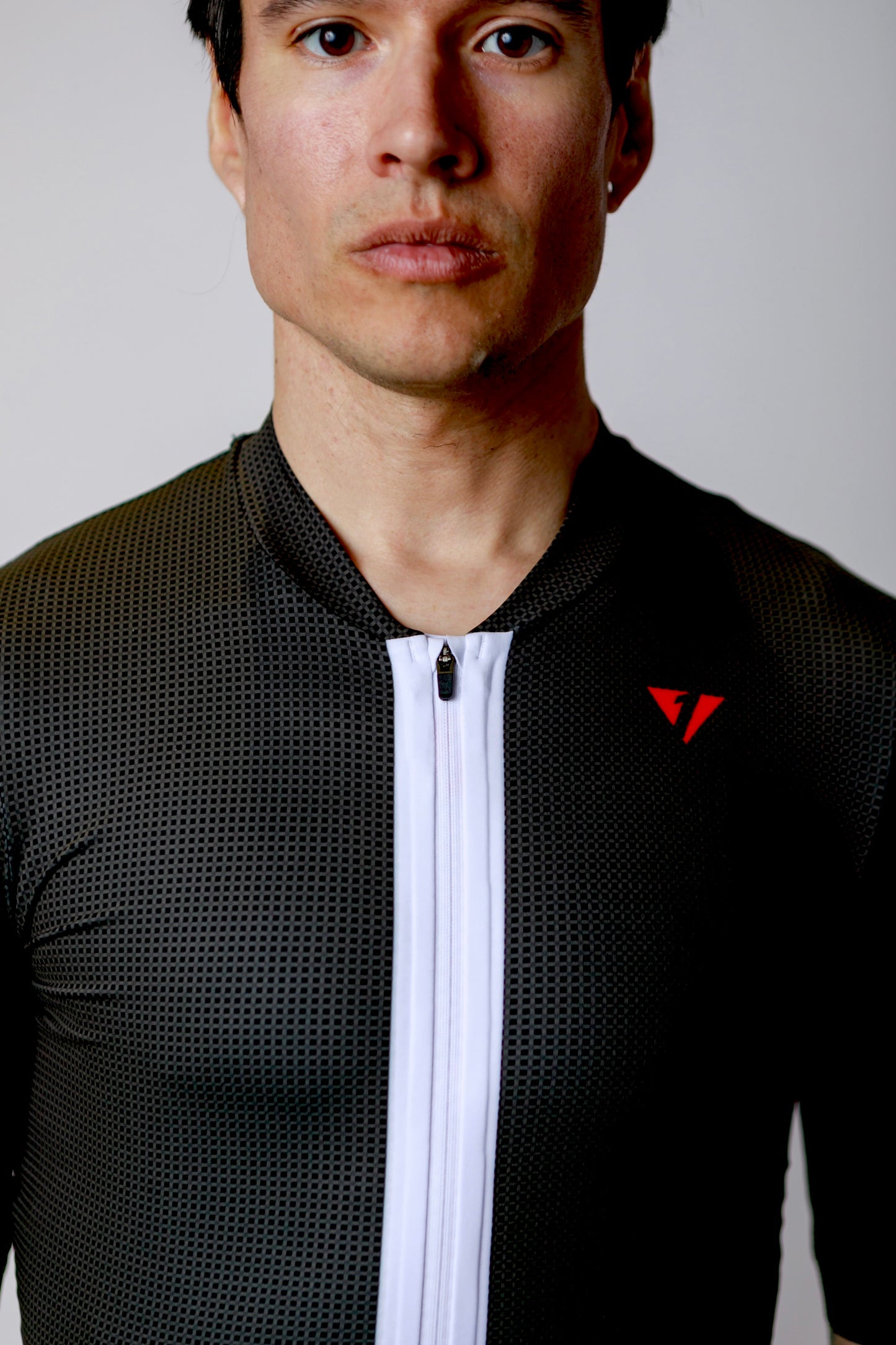 Men's ProSpec Rouleur SZ Jersey | TEAM ISSUE | Obsidian Black CF with white race stripe