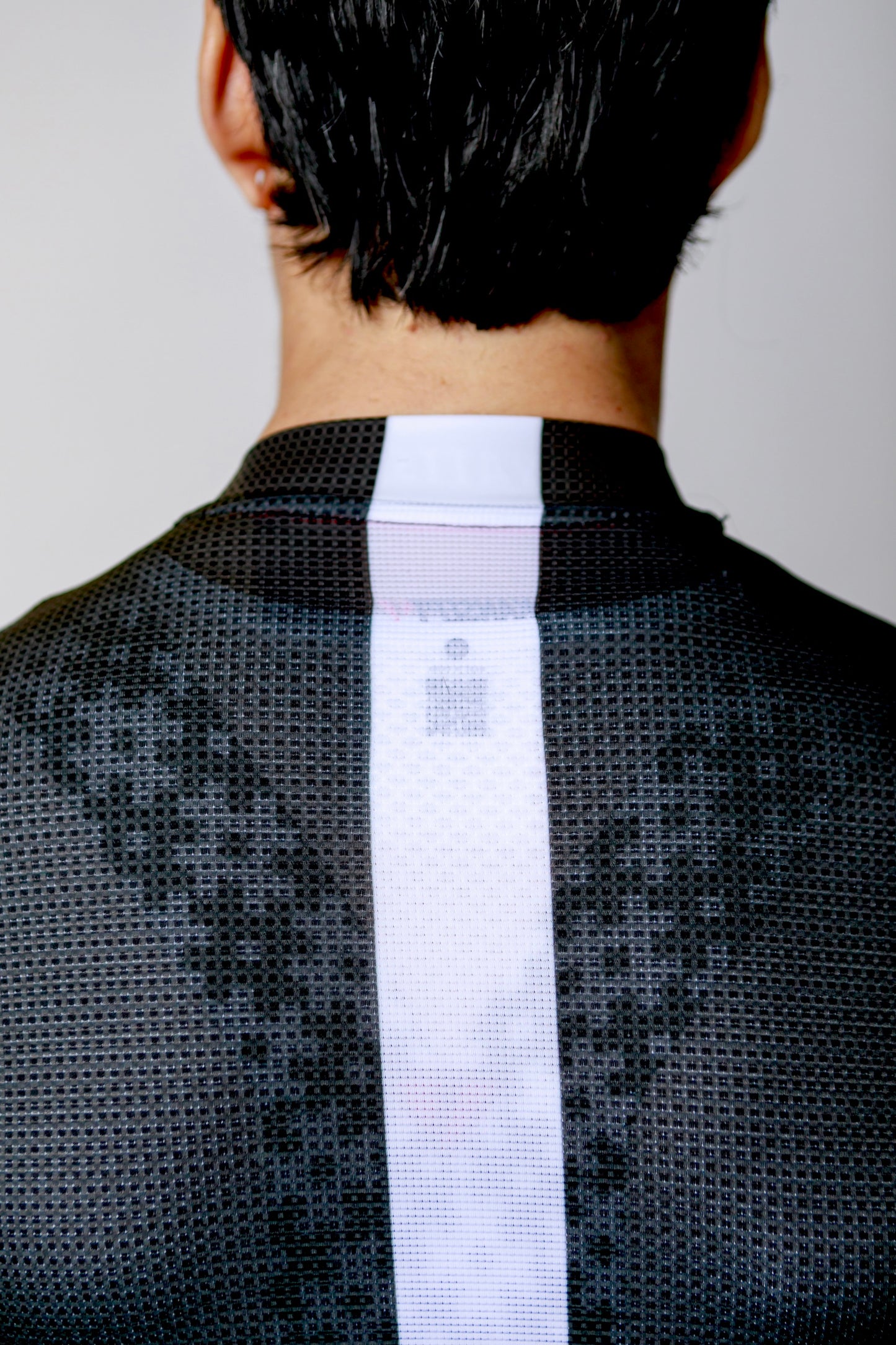Men's ProSpec Rouleur SZ Jersey | TEAM ISSUE | Obsidian Black CF with white race stripe
