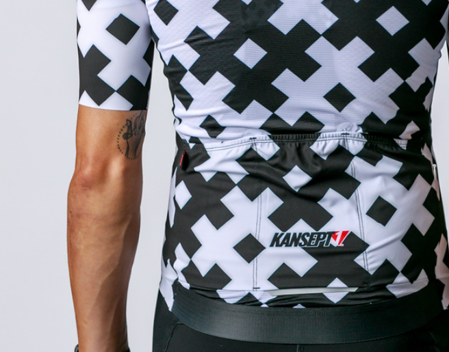 Men's ProSpec Rouleur SZ Jersey | #HashTag MACRO | Obsidian Black/White