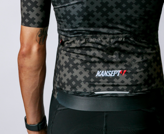 Men's ProSpec Rouleur SZ Jersey | #HashTag | Obsidian Black/Asphalt Gray