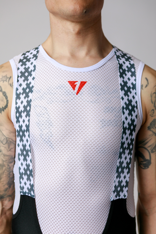 ProSpec Rouleur sleeveless Baselayer | Team Issue | White
