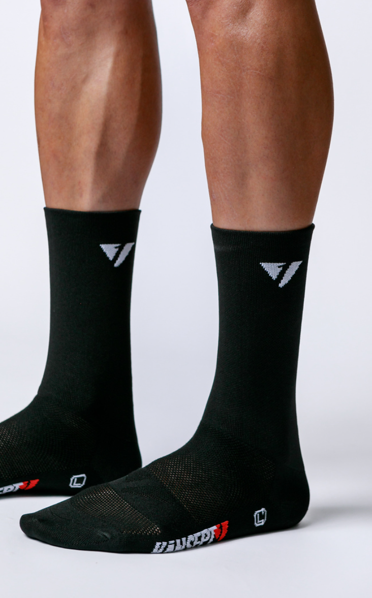 ProSpec Rouleur Socks | RaceDay | Stealth Black